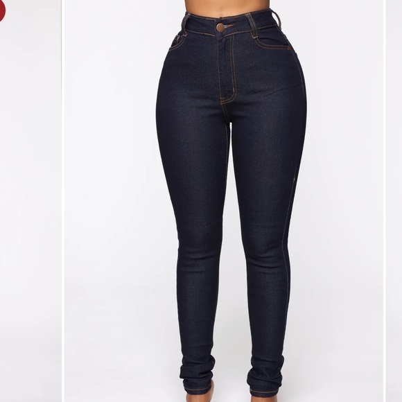 Dark Wash - Fashion Nova Jeans - Picture 9 of 9